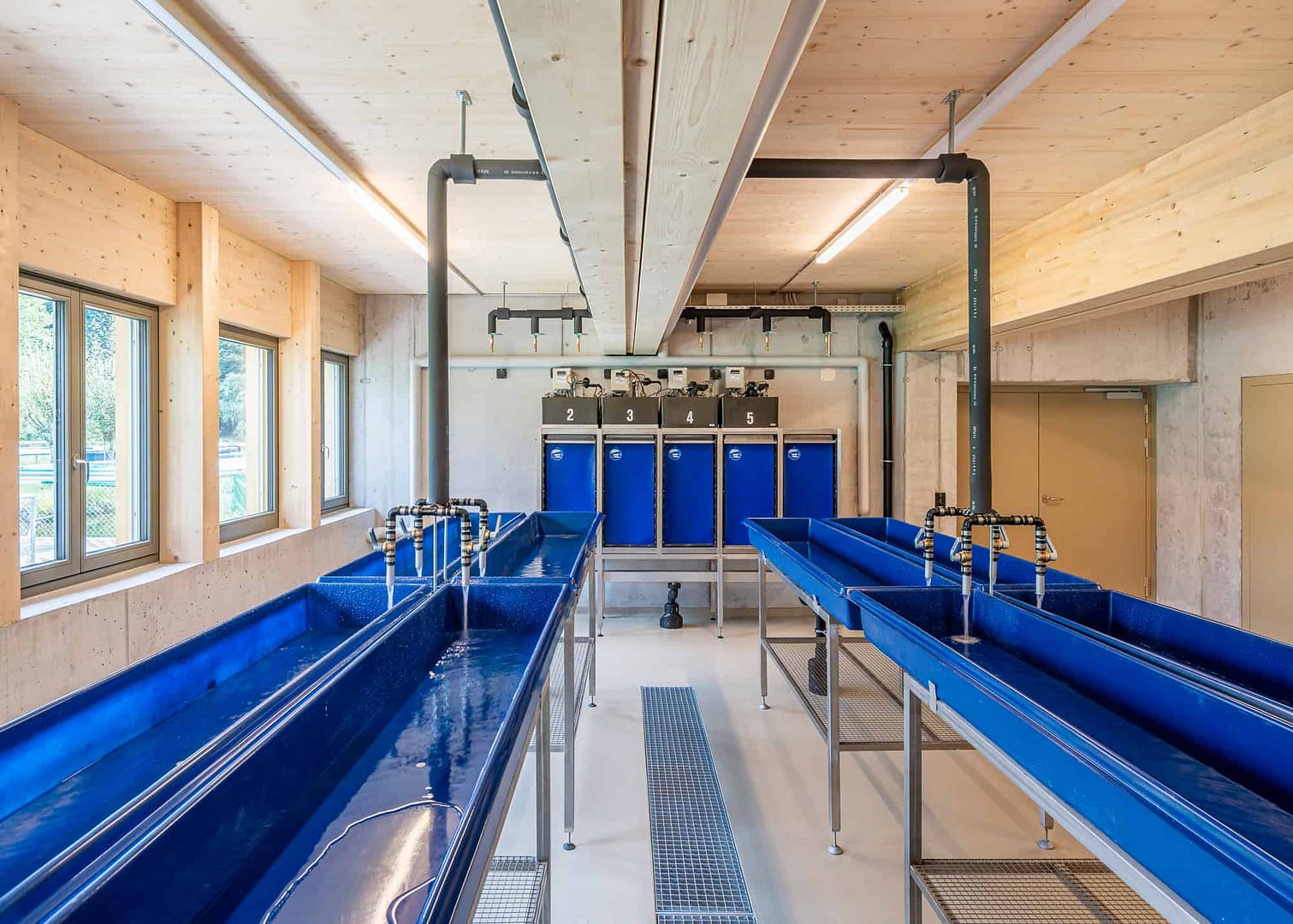 Ersatzneubau Betriebsgebäude Fischzuchtanlage Klosters